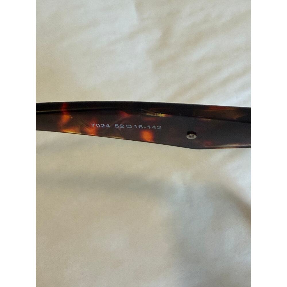 Prada Havana / Tortiseshell 52 16 142 Sunglasses - Like new - Picture 6 of 10